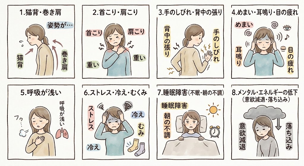 こんな症状でお悩みではありませんか？